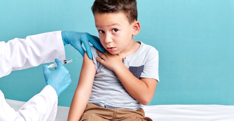 εμβολιο παιδί ανακούφιση