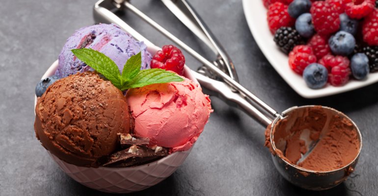 εύκολες και υγιεινές συνταγές παγωτό χωρίς ζάχαρη