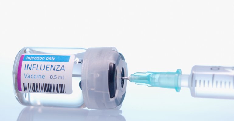 εμβόλιο γρίπης βελόνα σύριγγα