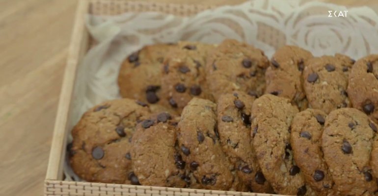 Chocolate chip cookies χωρίς γλουτένη
