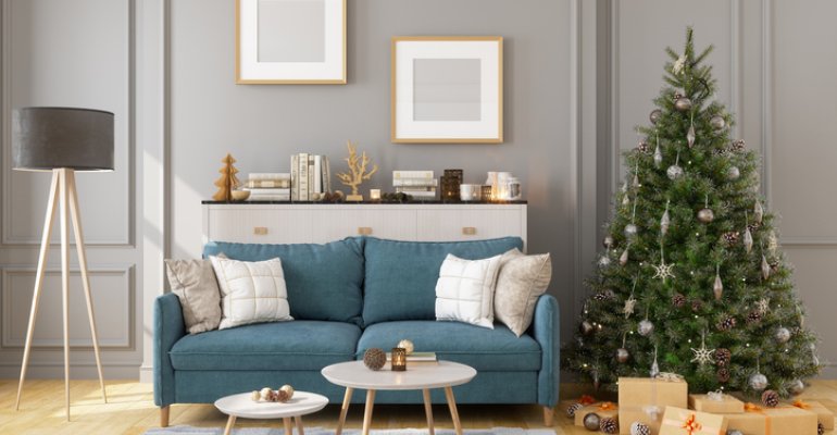 Οι πιο απλές και οικονομικές ιδέες για να στολίσετε το σαλόνι σας τα φετινά Χριστούγεννα