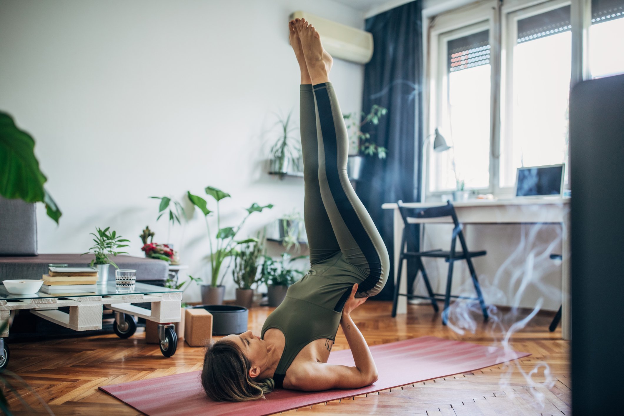 yoga για αντιμετώπιση άγχους 