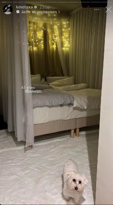 Κόνι Μεταξά- Μάριος Καπότσης: Η μοντέρνα κρεβατοκάμαρα σε γίηνους τόνους που θα σε εντυπωσιάσει!