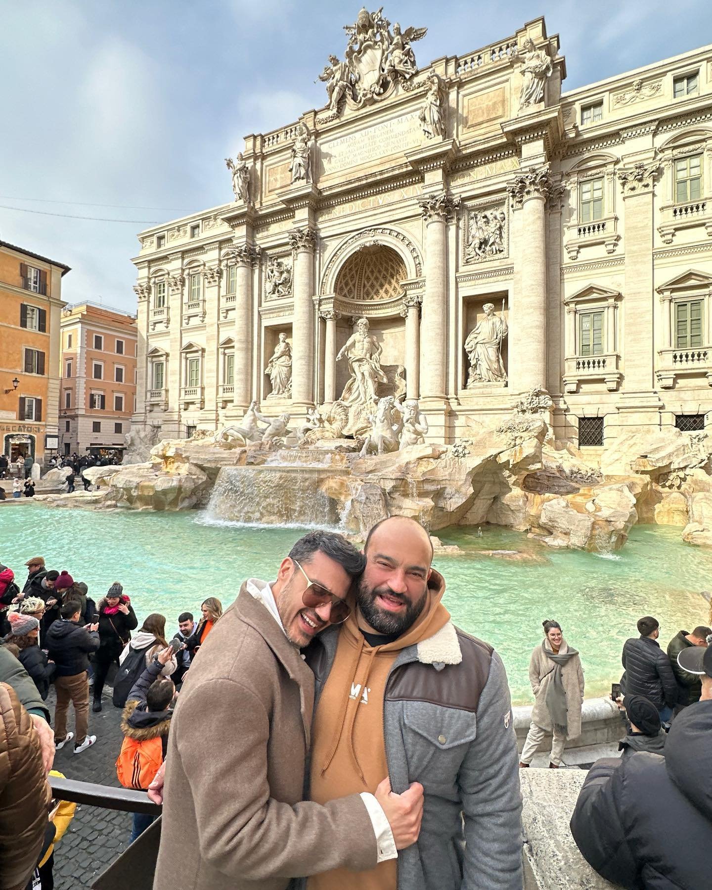 Παντελής Τουτουντζής: Το ρομαντικό ταξίδι με τον σύντροφό του στη Ρώμη και οι κοινές φωτογραφίες